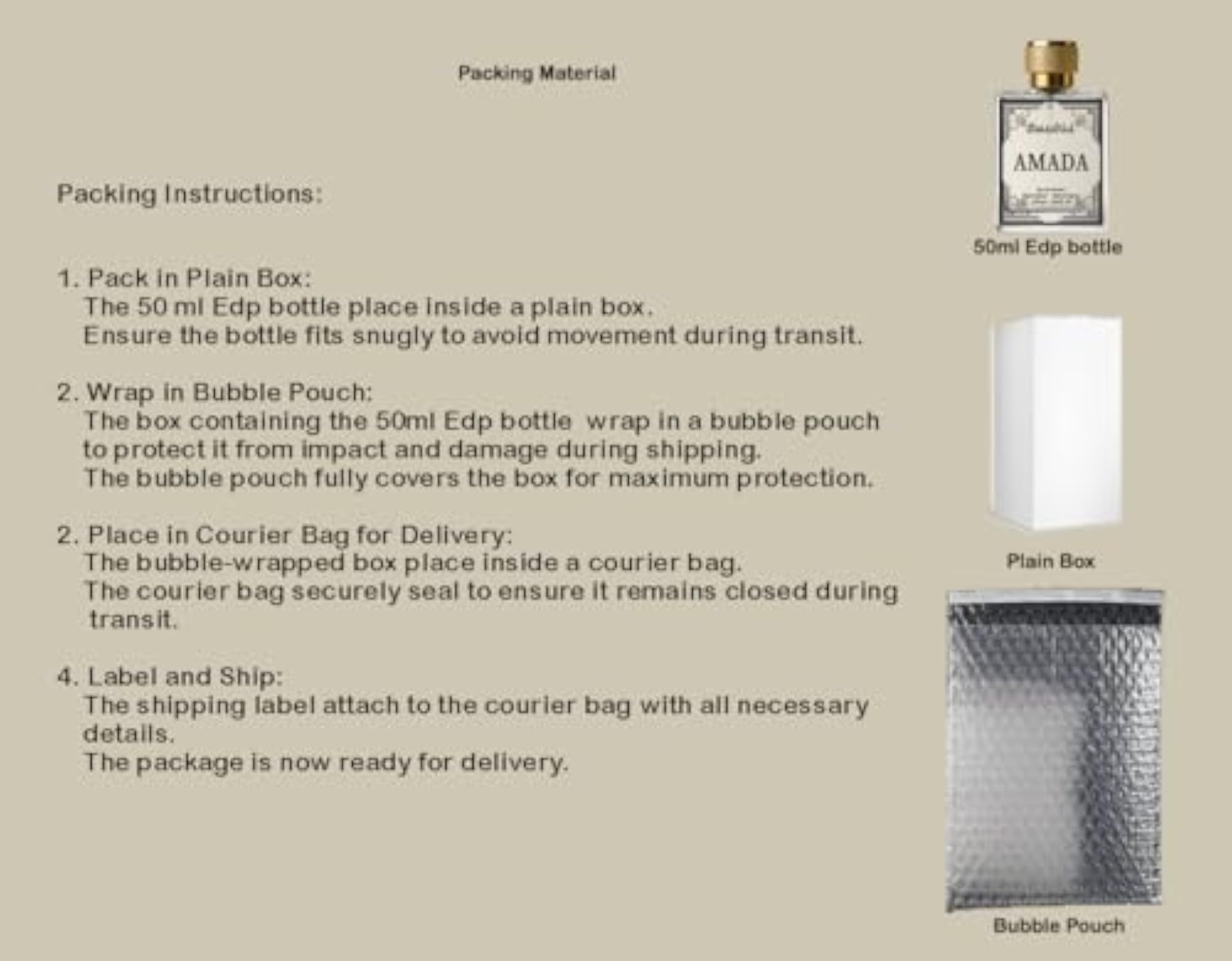 AMADA by 50ml Eau De Parfum